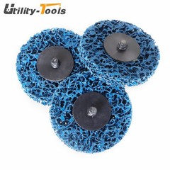 25 Pack 3″ Quick Change Easy Strip and Clean Discs Fit For Paint Rust Blue