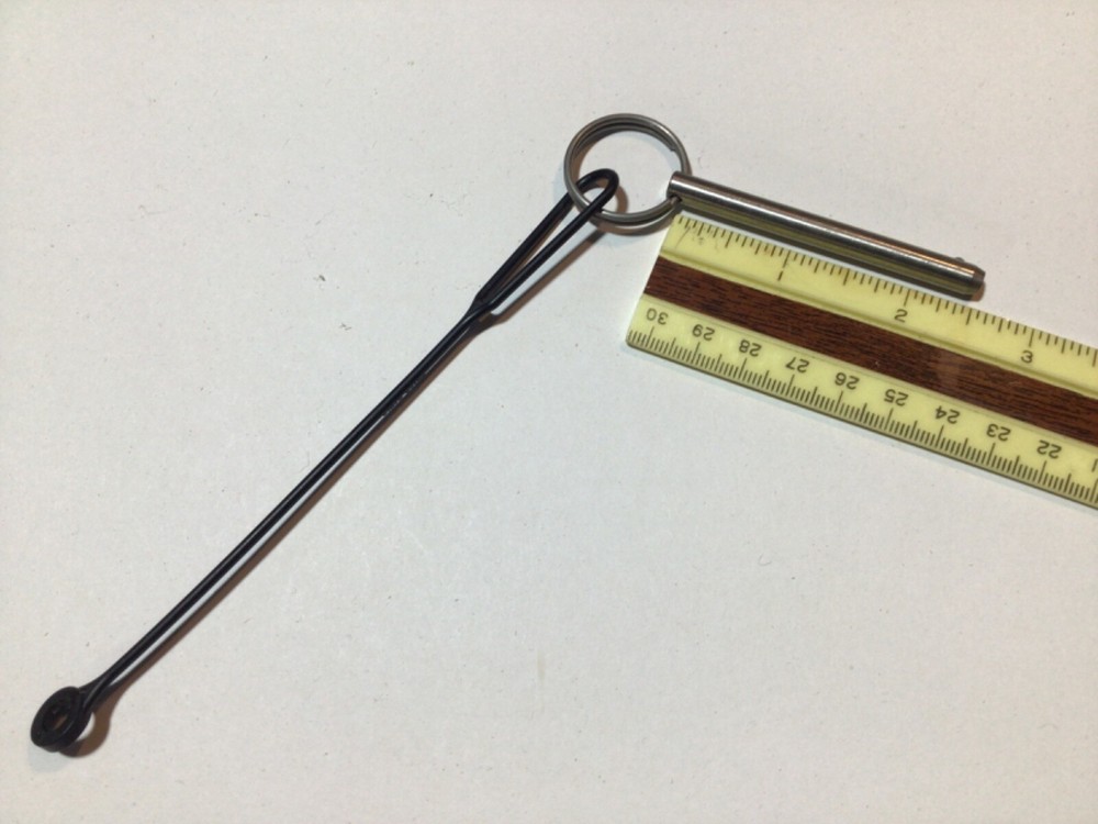 QUICK RELEASE PIN STAINLESS BALL LOCK 1/4 x 2-1/2 NYLON LANYARD (4 pack)