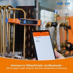 Elitech Temperature Clamp for Digital Manifold Gauge LMG-10/LMG-10W/EMG-20V/40V