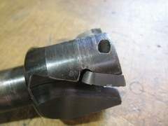 Kennametal KISR200LP354 2″ high feed end mill cutter 1″ shaft 20,000 RPM Max