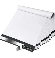 “50 COUNT” LARGE POLY MAILERS 19″x24″ White, SELF SEALING SHIPPING BAGS, 2.5 MIL
