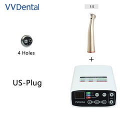 VVDental LED Brushless Electric Micro Motor with 1:5 LED Handpiece NEW