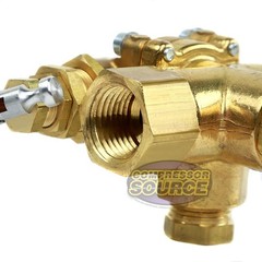 1/2″ x 1/2″ NPT Gas Air Compressor Unloader Check Valve Combo 145 – 175 PSI