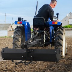 42″ Tow Behind Box Scraper Lawn Tractor Attachment Fit for ATV UTV Versatile