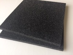 16 pc 2″ x 13″ x 20″ Black Polyethylene foam 1.7pcf *FREE SHIPPING