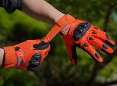 Unisex Full Finger Touchscreen Motorcycle Racing Gloves for OffRoad Sports