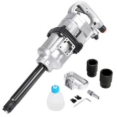 1″ Air Impact Wrench Gun Heavy Duty Commercial Truck Mechanics with Storage Case