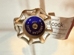 Frost Proof Sillcock, Anti Siphon, 8 In, American Valve 2264