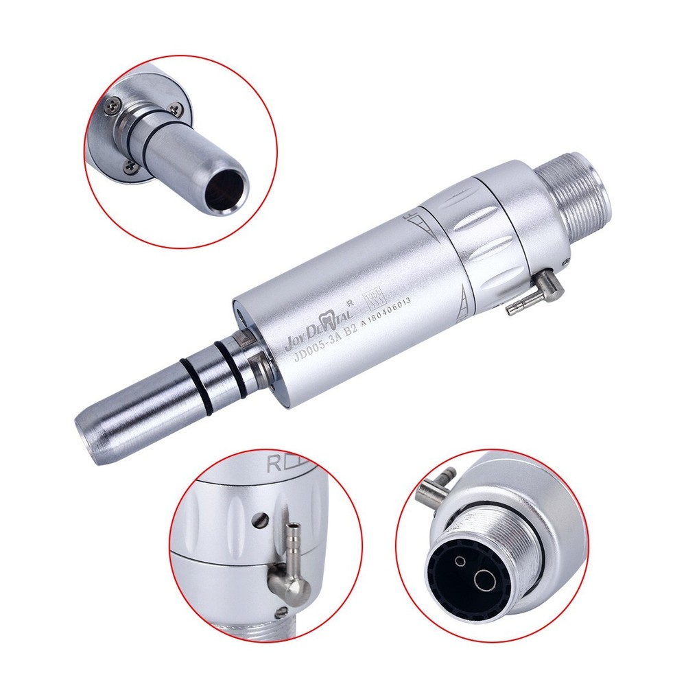 Dental Air Motor Low Speed Handpiece E-type Standard Coupler 2 Hole fit NSK