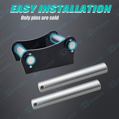 2Pair New upgraded Excavator Universal Bucket Pin 45mm X 330mm