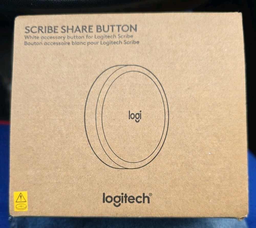 Logitech Vc 952-000102 Scribe Share Button Off-White