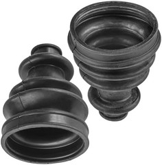 Caltric AM141485 AM141486 Front Inner and Outer CV Axle Boot Compatible with Joh