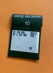 *NOS* UY 154 GBS-80/12-GROZ-BECKERT-SEWING NEEDLE (PK. OF 10) FREE SHIPPING*