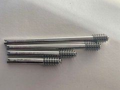 DHS Lag Screw Steinless Steel and Titanium, different sizes ( 4 pieces)