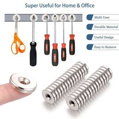 Countersunk Ring Round Disc Strong Neodymium Magnets Rare Earth with Hole 5mm