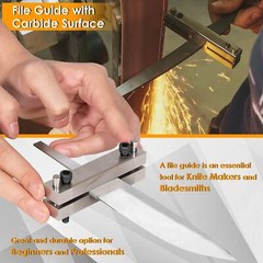 Hardened File Guide with Carbide Surface For Knife Making Tool Bladesmiths