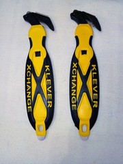 Lot Of 2 Used Klever Xchange Box Cutter Opener Carton Cutter