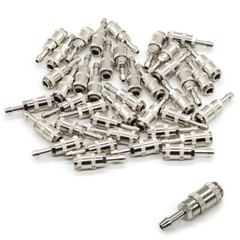 10Pcs NIBP Blood Pressure Cuff Female Connectors Single Tube Air Hose Connectors