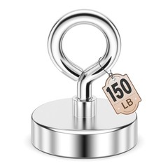 Super Strong Neodymium Fishing Magnet Hook Heavy Duty Rare Earth Magnet 100LBS