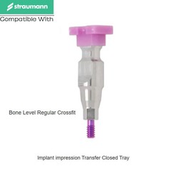 Dental ScanBody Transfer Analog for Straumann NC/RC Impression Tray Tool CAD/CAM