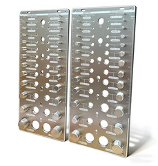 66 Nut and Bolt Thread Checker,Bolt Size and Thread Gauge with 26 Standard & 26