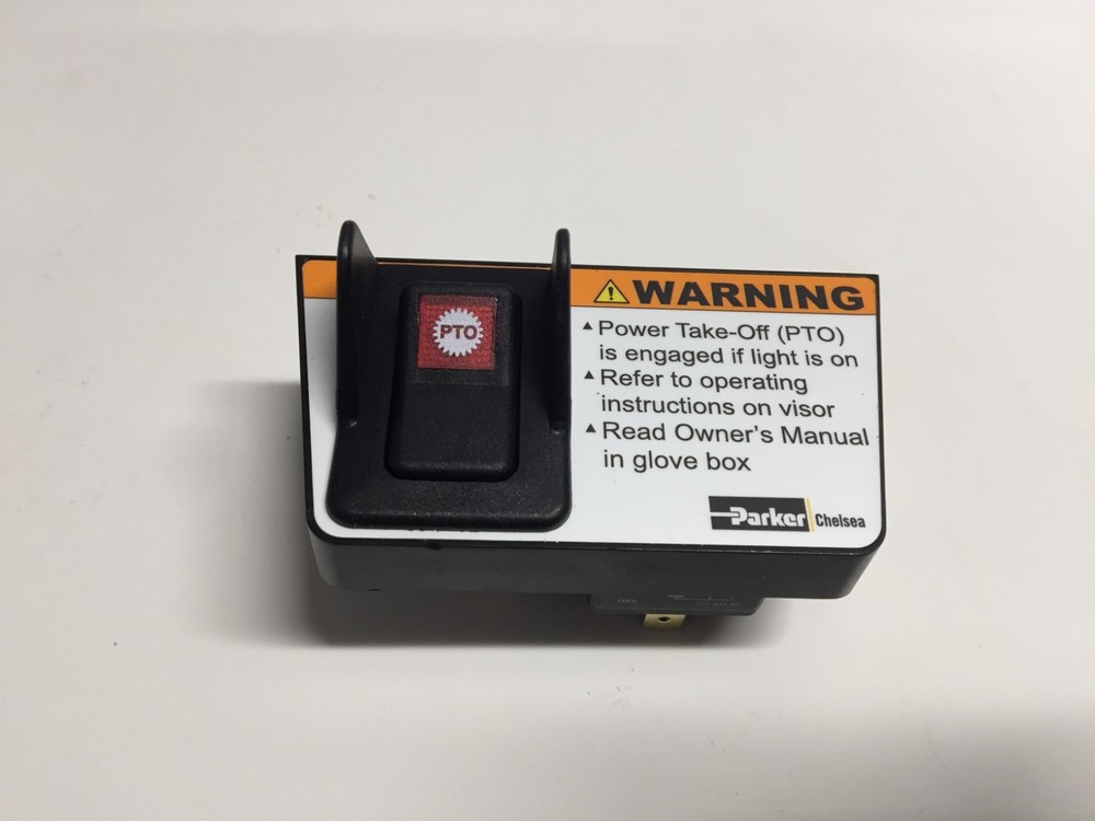 NEW PARKER Chelsea PTO Switch & Bracket, Lighted Toggle Switch 380668X, 379336