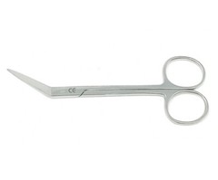 Super Cut Iris Scissors 4.5″ Angled Blade Surgical, Dermal Dental Instrument