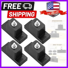 4Pack Rubber Vibration Isolator Mounting Bracket, Air Conditioner Mounting Br…