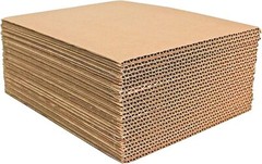 50 12.25×12.25 Cardboard Corrugated Pads Inserts Filler Sheet 12.25 x 12.25