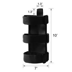Fire Extinguisher Mount for Roll Bars – Adjustable, Secure, Easy 1 Min. Install