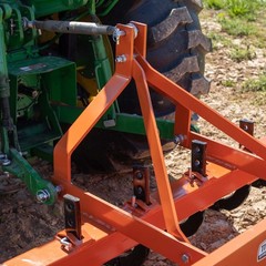 Titan Attachments 3 Point 5FT Rear Box Blade Scraper Grader, Cat 0 and 1