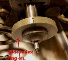 South Bend 9/10K lathe Cross Feed Large 3″ dial, easy read (Fits over 1.75 dial)