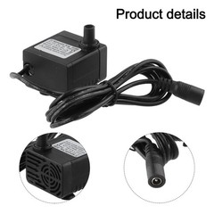 Waterproof 5W DC Pump with Epoxy Resin Coating for Complete Protection