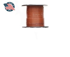 25ft Mil-Spec high temperature wire cable 16 Gauge BROWN Tefzel M22759/16-16-1