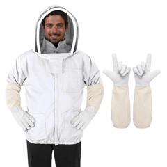 Bee Suit – Beekeeping Jacket for Men & Women – Polycotton Jacket with Beekeep…