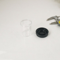 M26X0.706 Microscope Objective Lens Box M series Plastic Storage Protective Case