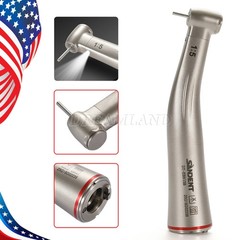 Dental 1:5 Increasing Contra Angle FG1.6mm LED Fiber Optic Handpiece SANDENT USA