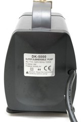 DK-5000 Super Submersible 20 GPM (5000L/H) Pump, 110V 60Hz 105W