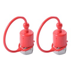 2 Sets Ag 1/2″ Hydraulic Quick Connect Ball Pioneer Style W/Dust Caps