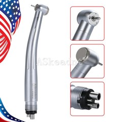 Dental 3 water spray High Speed Handpiece Push Button Ceramic 4 Holes ASkeadnt