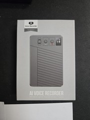 AI Voice Recorder 64GB Gray, BRAND NEW
