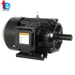 Electric Motor 5 HP 1800 RPM 184T Frame TEFC 230/460 Volt Severe Duty 3 Phase
