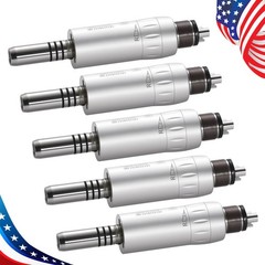 1-10* Dental Low Speed Air Motor Handpiece E-type 4 Holes Micromotor Inner Water