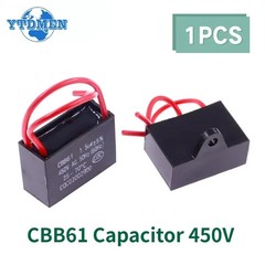 CBB61 Capacitor 450V Fan Capacitor New Start Capacitor