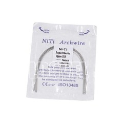 Dental Ortho Elastic Niti Arch Wire Round Natural Form Bracket Braces