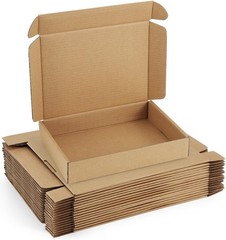 Shipping Boxes 7x5x2 inches White Small Mailing Boxes 25 Pack Cardboard Corrugat