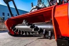Heavy Duty Attachment 46inch Forestry Mulcher Fits Bobcat Skid Steer Loader