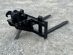 48″ 5,500 Pound Pallet Fork Attachment Fits Bobcat Quick X Change Mini Excavator