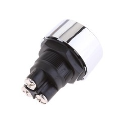 12 Volt DC LED Light Heavy-Duty Momentary Push-Button Starter Switch (50 Amps)