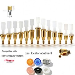 US Hiossen ET Dental Prosthetics Titanium All Implant Abutments fit Mini/Regular